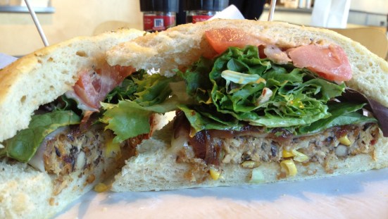 Steve's Uptown Veggie burger. My favorite!